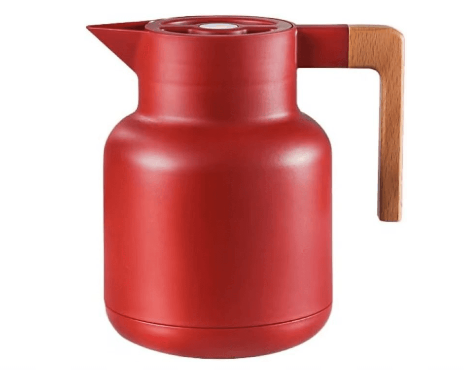 1.0L Coffee Tea Vacuum Pot Portable New Design -Red