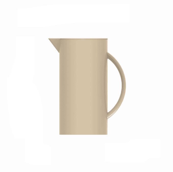 1.0L Vacuum Liner Thermos Jug Kettle -Brown