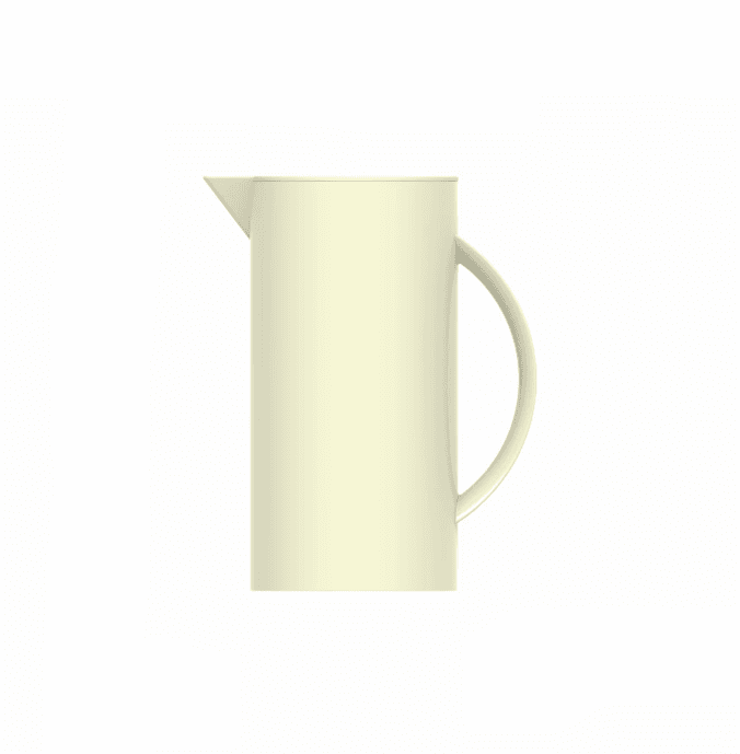 1.0L Vacuum Liner Thermos Jug Kettle -White